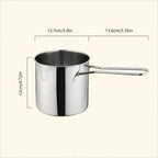 4Pcs Stainless Steel Deep Fryer Set