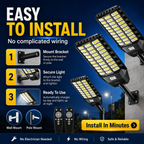 ⏰Last Day Promotion 50% OFF - Ultra Bright Solar Led Street Light System