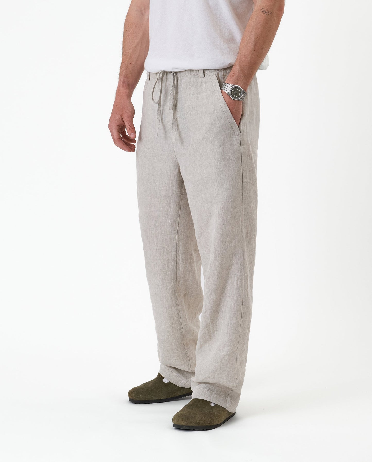 The Holiday Linen Pant