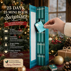 2026 Mini Book Advent Calendar- 24 Christmas Ornaments for Book Lovers