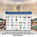 Digital TV Antenna for Smart TV Indoor
