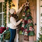 DlY Christmas Tree Door Hanging Kit - Oversized Patchwork Craft