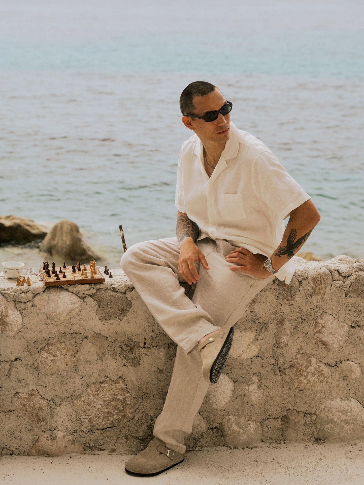 The Holiday Linen Pant